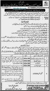 SMBBMCL & Lyari General Hospital Karachi Jobs 2025